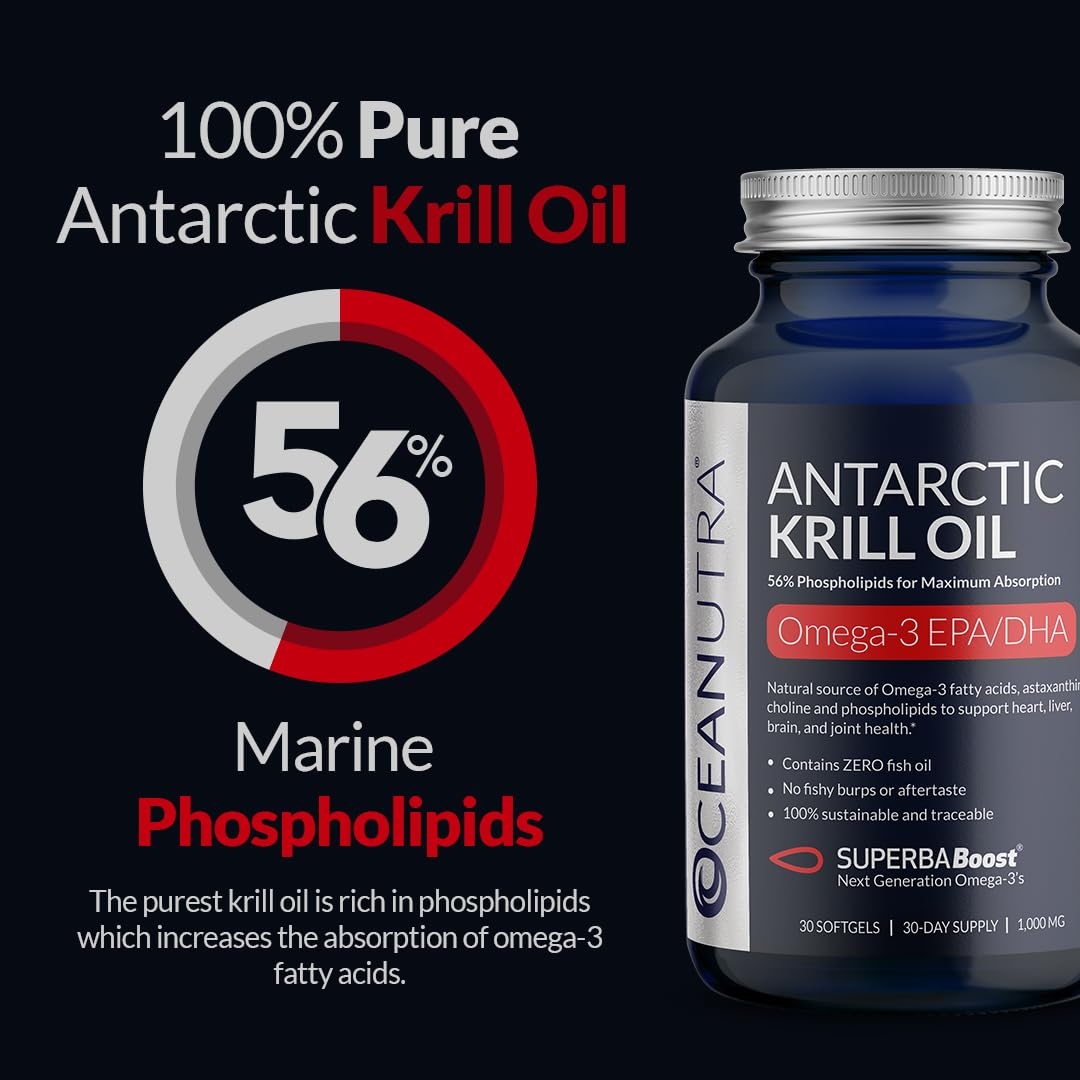 Oceanutra Krill Oil packaging side view