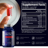 Oceanutra Krill Oil softgel in hand