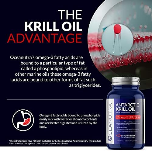 Oceanutra Krill Oil softgel on a spoon