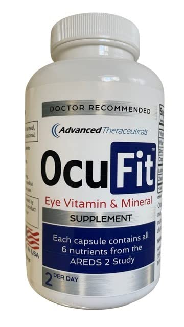 OCUFIT Eye Vitamin & Mineral Supplement bottle front view