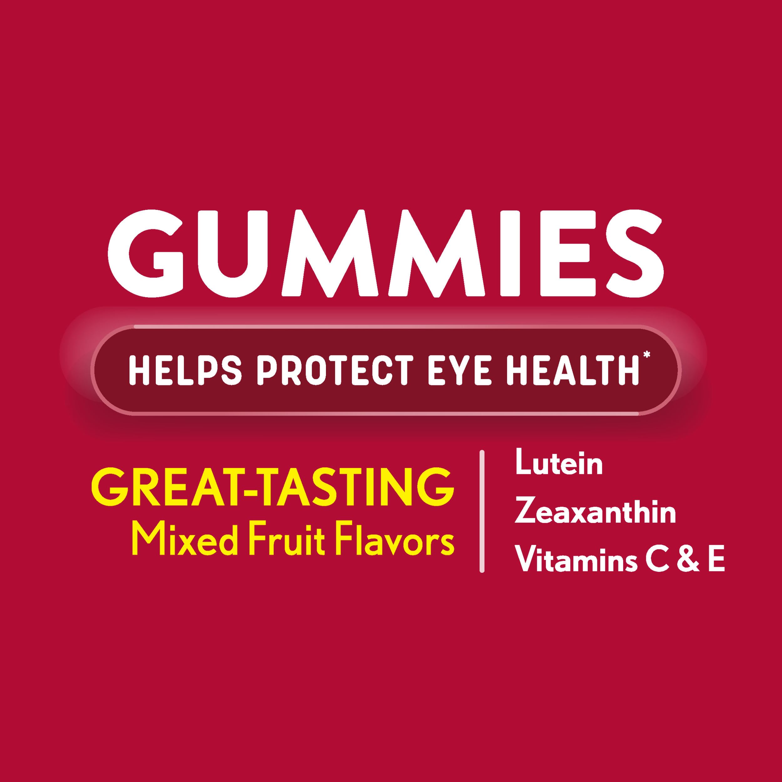 Ocuvite Eye Health Gummies packaging side view