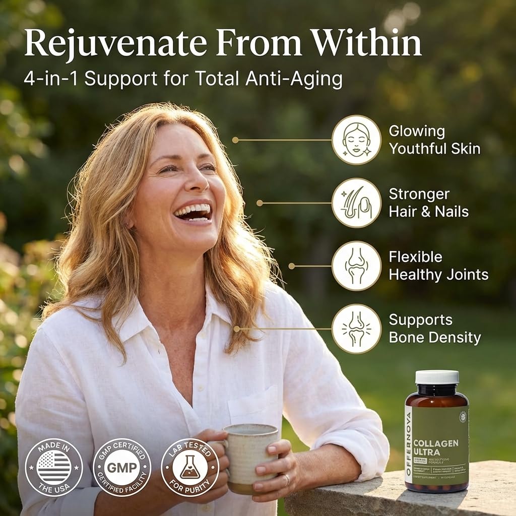 Offernova Collagen Capsules packaging side view