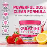 OFFPTE Creatine Gummies nutritional information label