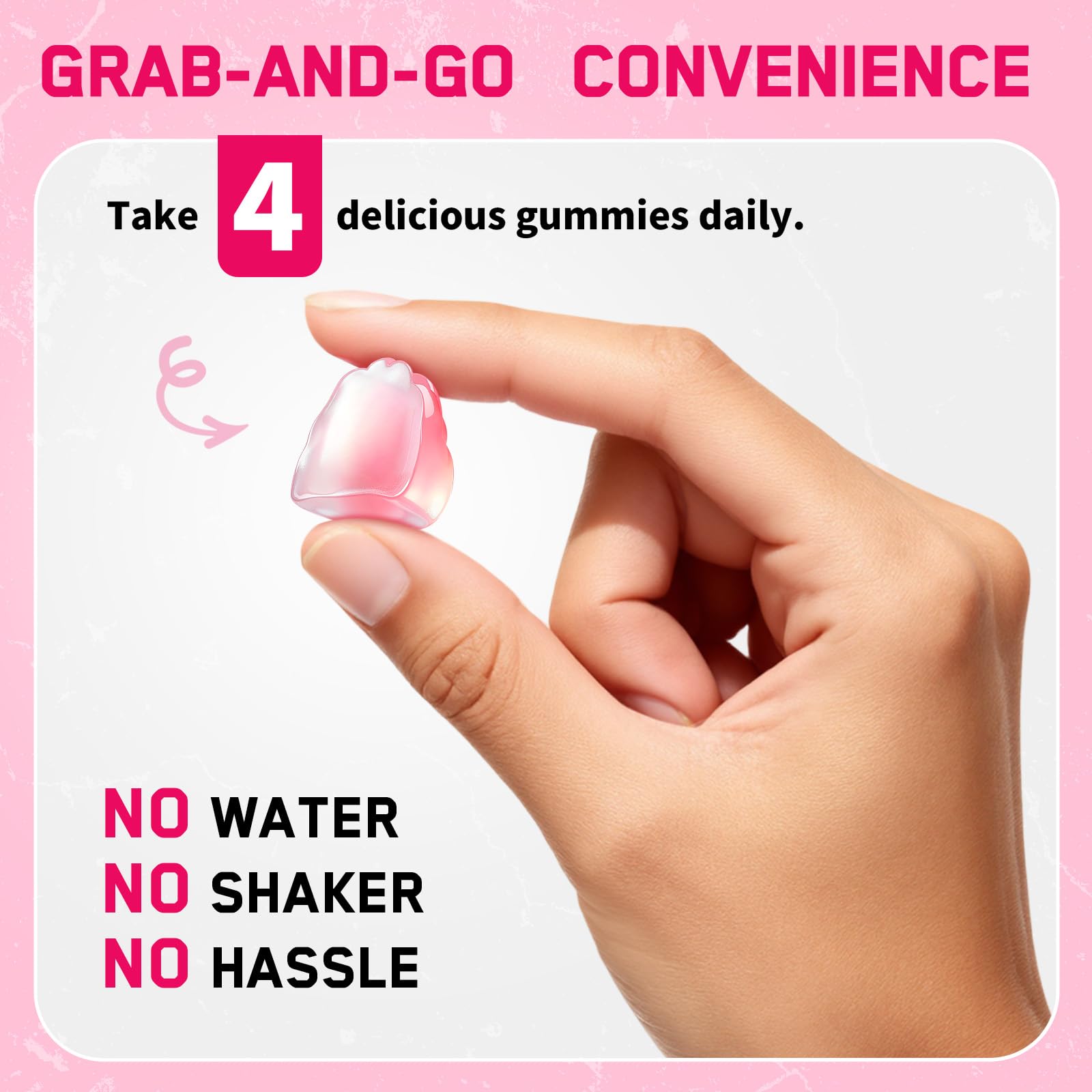 OFFPTE Creatine Gummies packaging side view