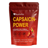 OFHOFH Aurivita Capsaicin Softgels front view with packaging
