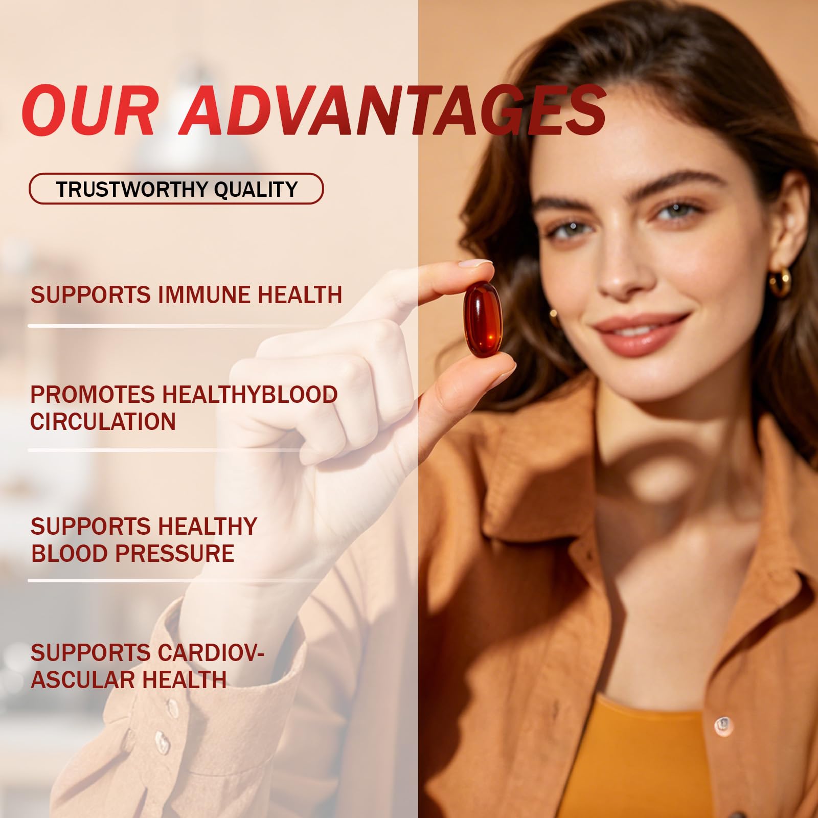 OFHOFH Aurivita Capsaicin Softgels with ingredients list on packaging