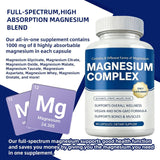 OFHOFH Magnesium Supplement 8 Elements on a wooden table