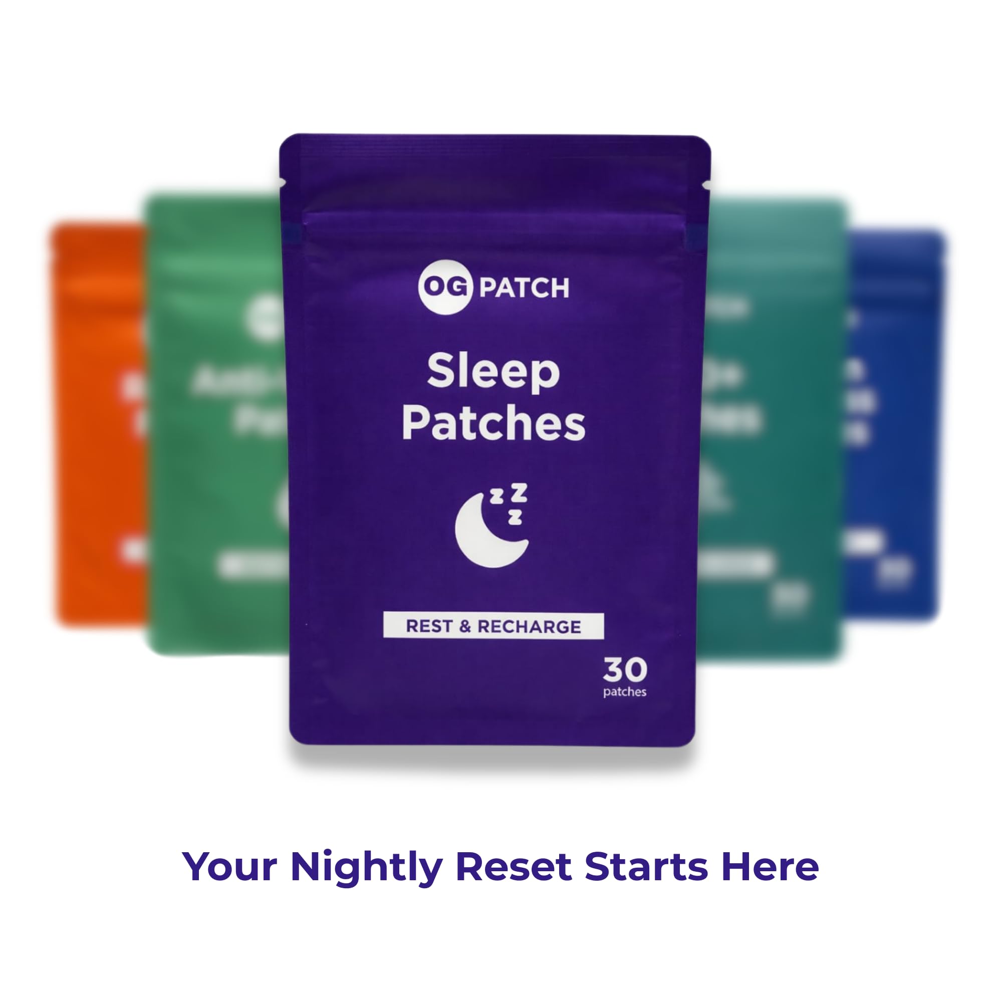 OGPATCH Sleep Transdermal Patches lifestyle scene