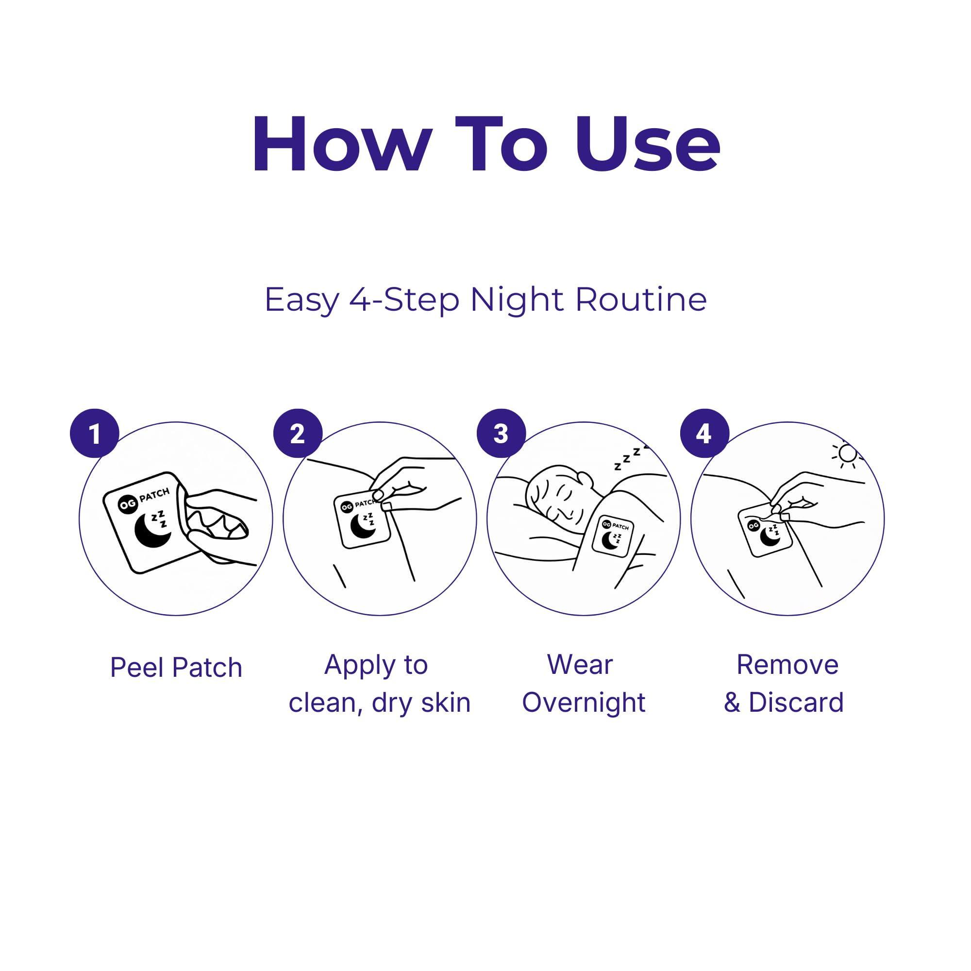 OGPATCH Sleep Transdermal Patches packaging