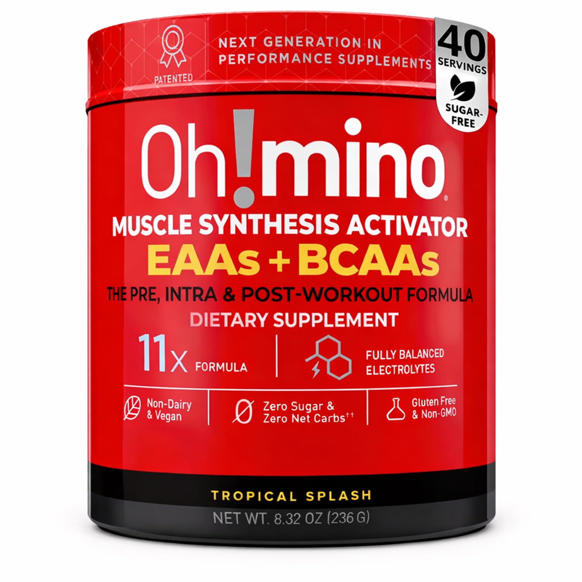 Oh!mino Amino Acid Supplement 299g front view