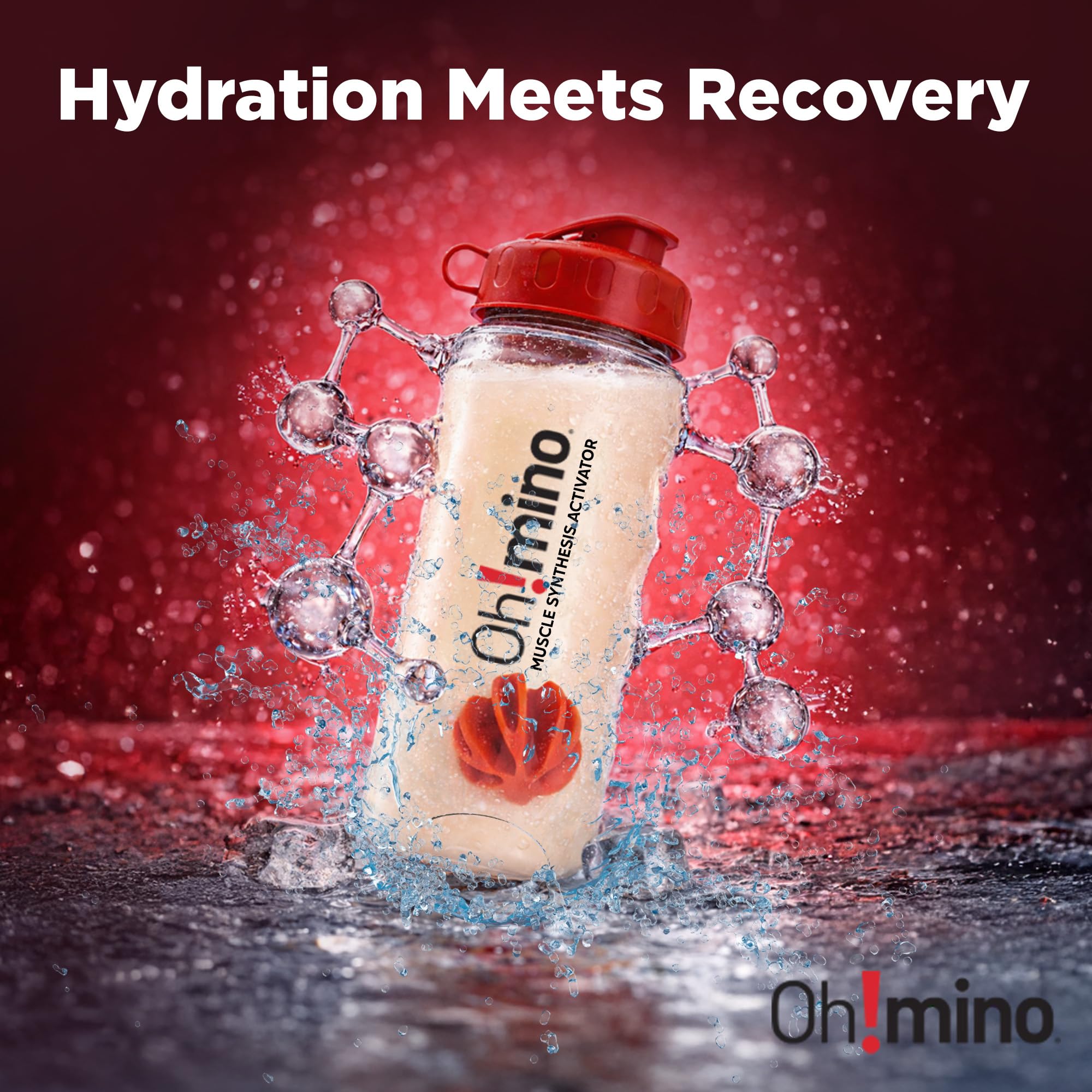 Oh!mino BCAA Amino Acid Supplement 181g packaging