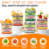 OH MY CHEWY Magnesium Glycinate Gummies displayed with fresh fruit