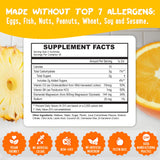 OH MY CHEWY Magnesium Glycinate Gummies with fruits