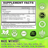 OH MY CHEWY Shilajit Gummies with a measuring spoon