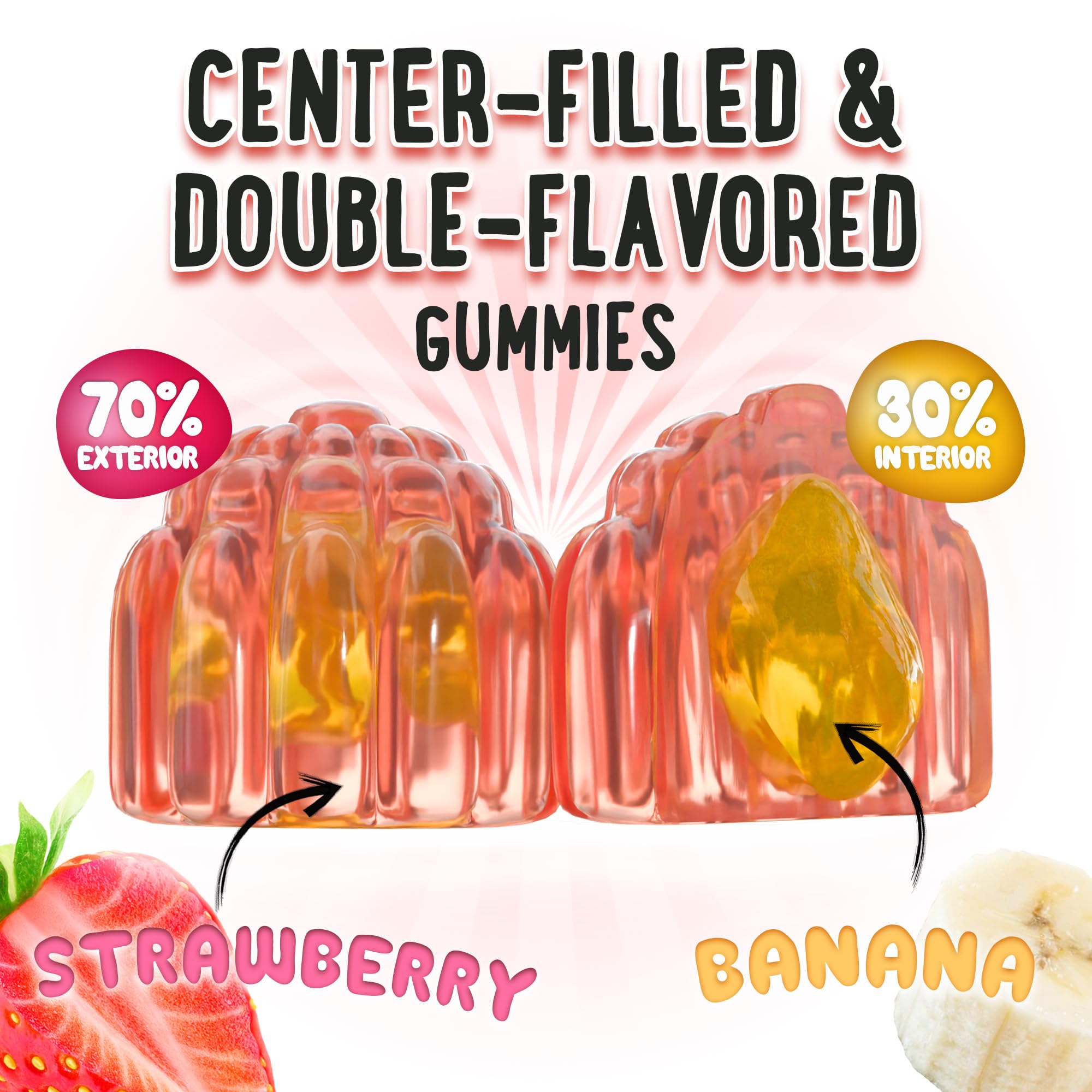 OH MY CHEWY Vitamin D3 & K2 Gummies packaging