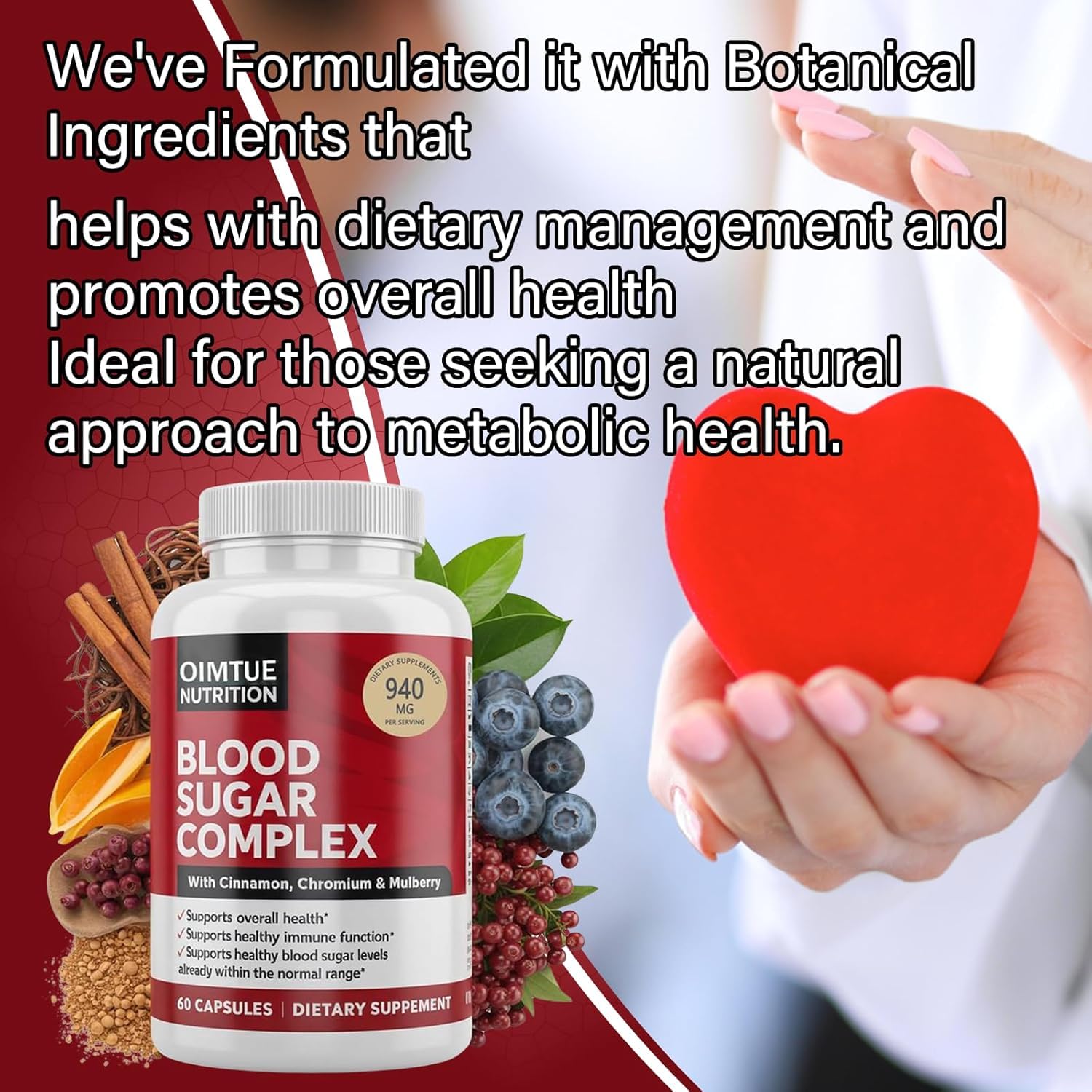 OIMTUE Cinnamon Supplement ingredient list