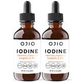 Ojio Lugol's Iodine Liquid Drops bottle front view