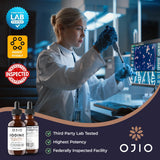 Ojio Lugol's Iodine Liquid Drops bottle on kitchen counter