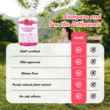 OJOIJIO Collagen Gummies displayed with ingredients