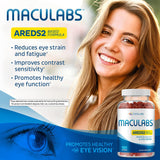 OjosLabs Lutein & Zeaxanthin Supplement capsule close-up