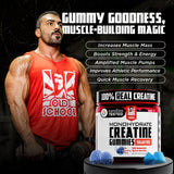 Old School Labs Creatine Gummies bottle with 120 gummies