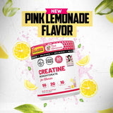 Old School Labs Creatine Powder for Women 240g Pink Lemonade packaging