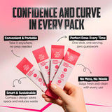 Old School Labs Creatine Powder Stick Pack open with powder