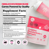 Old School Labs Creatine Powder Stick Packs in a travel bag