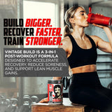 Old School Labs Vintage Build BCAA Powder Juicy Watermelon flavour