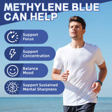 OLELON Methylene Blue Gummies portable size comparison
