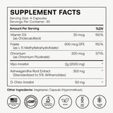 Olenphogy Inositol Supplement 40:1 Ratio on a wooden table