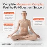 Olenphogy Magnesium Bisglycinate 90 capsules side view