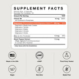 Olenphogy Magnesium Bisglycinate supplement label close-up