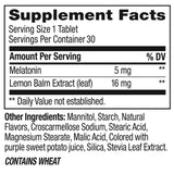 OLLIE Extra Strength Sleep Fast Dissolve Tablets on a nightstand