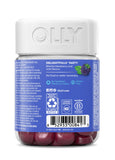 OLLIE Extra Strength Sleep Gummies on a wooden table