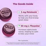 OLLIE Gummy Supplement 70 Count bottle side view
