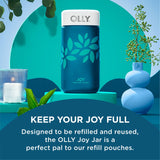OLLIE Joy Jar with child-resistant lid and gummies