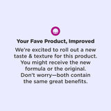 OLLIE Kids Sleep Gummies showing red raspberry flavour