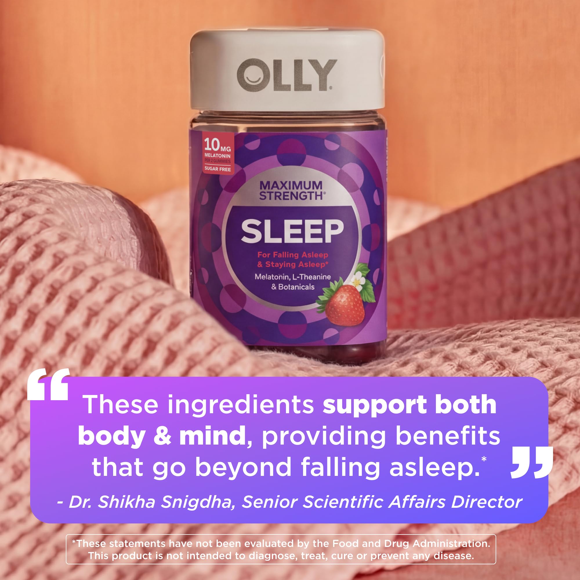 OLLIE Maximum Strength Gummies packaging