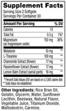 OLLIE Ultra Strength Sleep Softgels with a glass of water