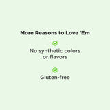 OLLy a balanced routine Gummy Rings ingredients list on back