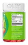 OLLY a balanced routine Gummy Rings with fresh apples