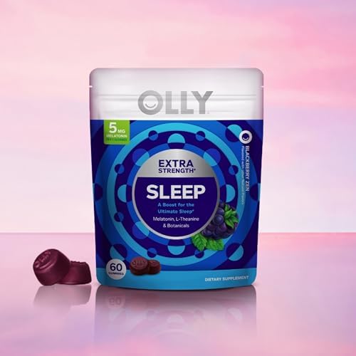 OLLY Extra Strength Sleep Gummies packaging details