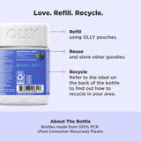 OLLY Extra Strength Sleep Gummies side view of packaging