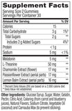 OLLY Extra Strength Sleep Gummies with a glass of water