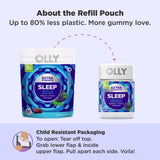 OLLY Extra Strength Sleep Gummies with a hint of mint