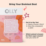 OLLy Focus Buddies L’OLLY Pops box back view with ingredients
