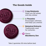 OLLy Gummy Supplement 60 Count bottle side view