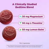 OLLY Kids Melatonin Free Sleep Gummies showing gummy texture