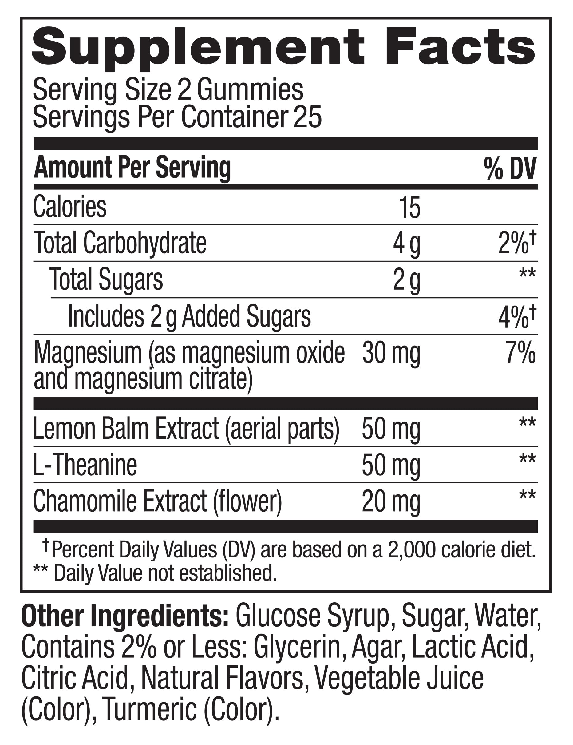 OLLY Kids Melatonin Free Sleep Gummies with ingredients displayed